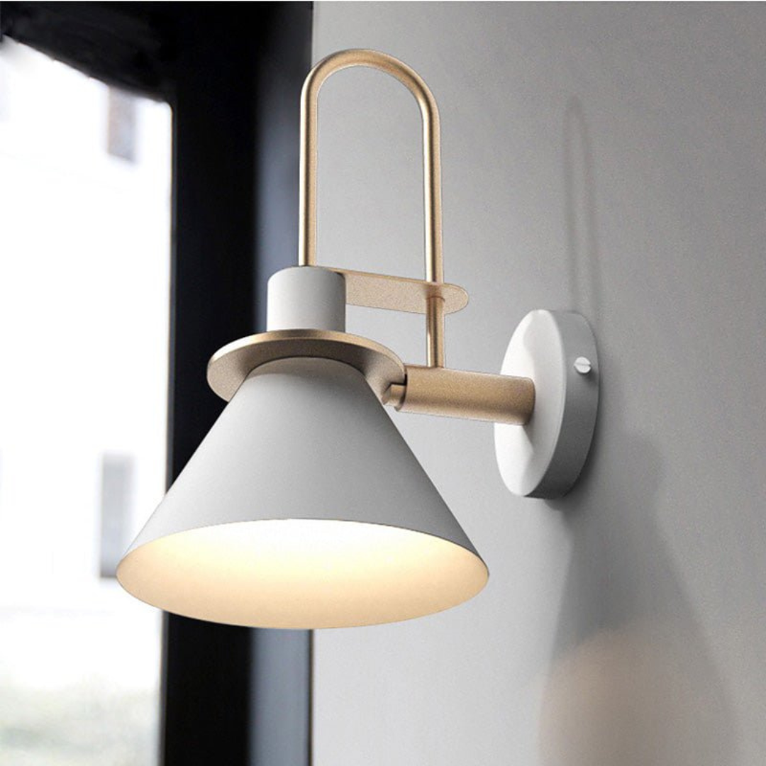 LED Wandleuchte Minimalistisch – Metall, Modernes Design für Wohnzimmer & Flur