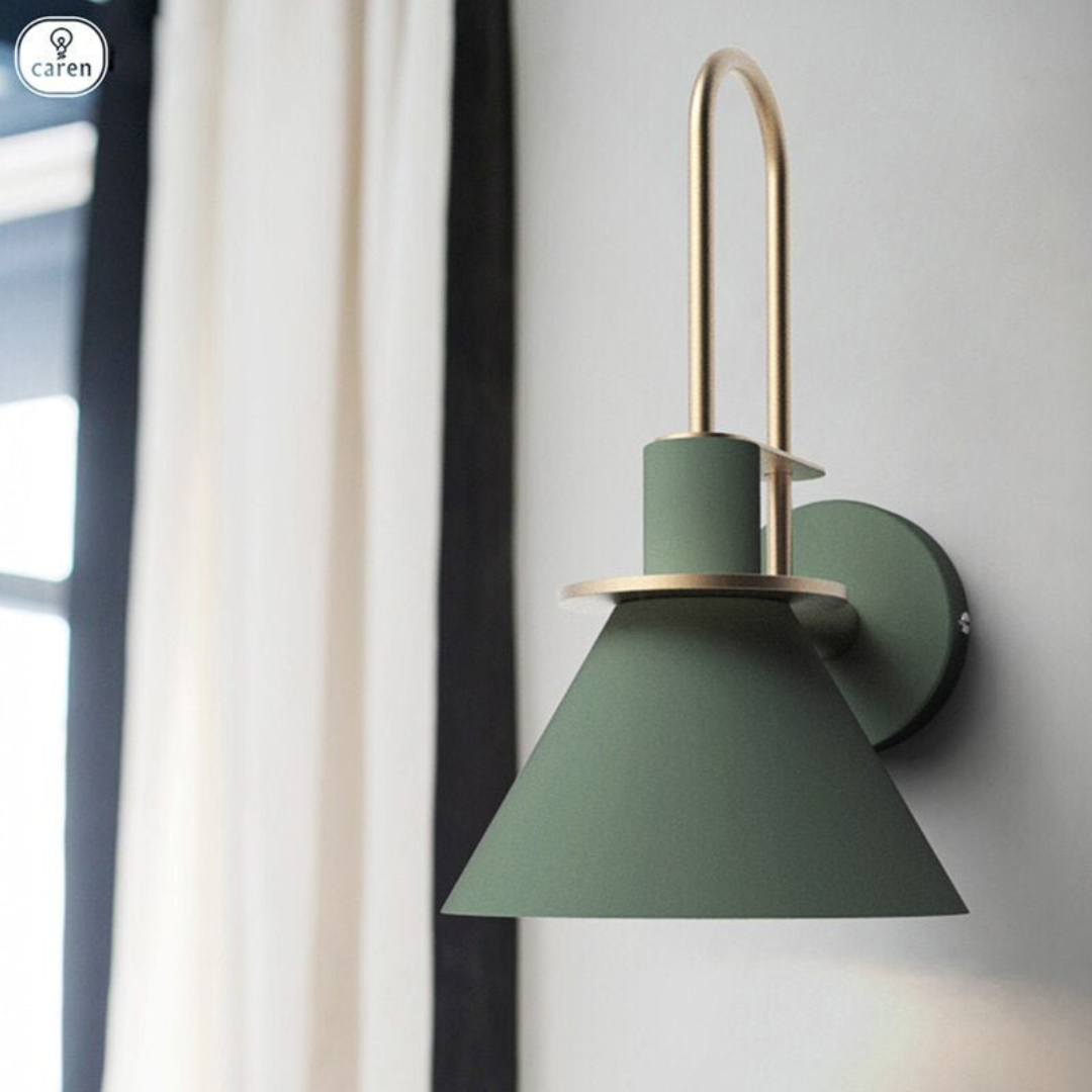 LED Wandleuchte Minimalistisch – Metall, Modernes Design für Wohnzimmer & Flur