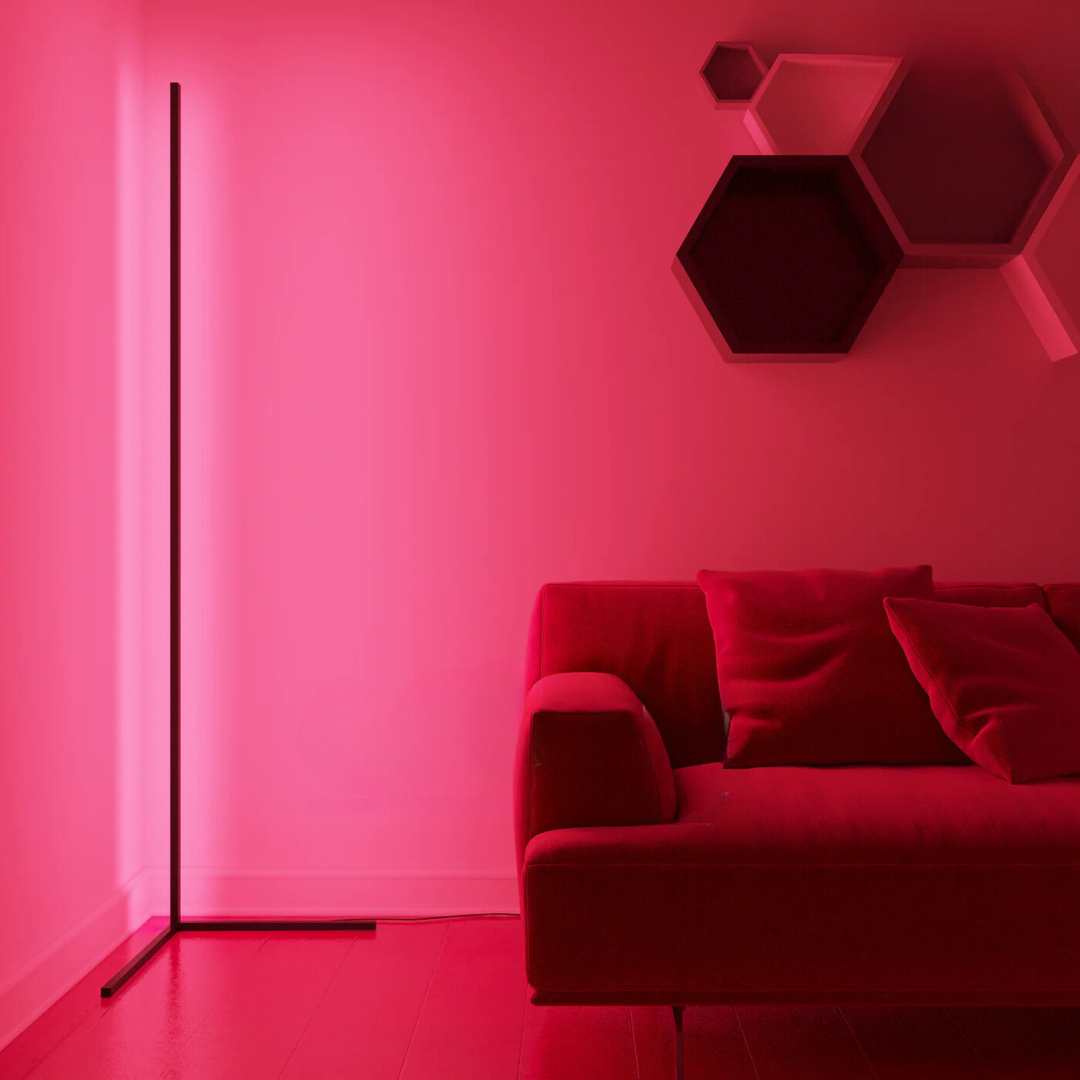 LED Stehlampe LumiPillar – Modern, Dimmbar für Wohnzimmer & Büro