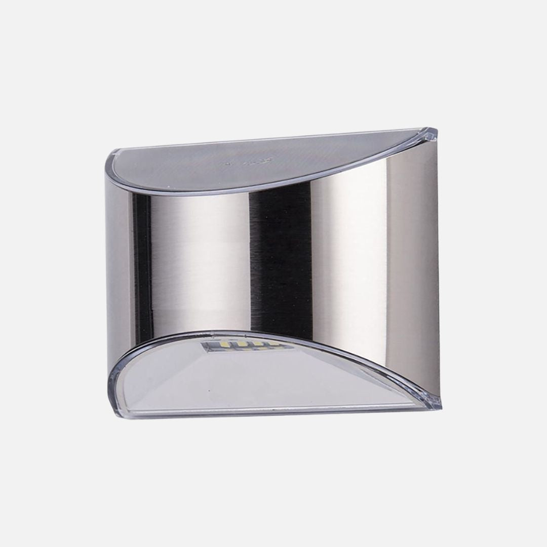 LED-Außenwandleuchte aus Edelstahl wasserdicht IP65 für Terrassen & Balkone