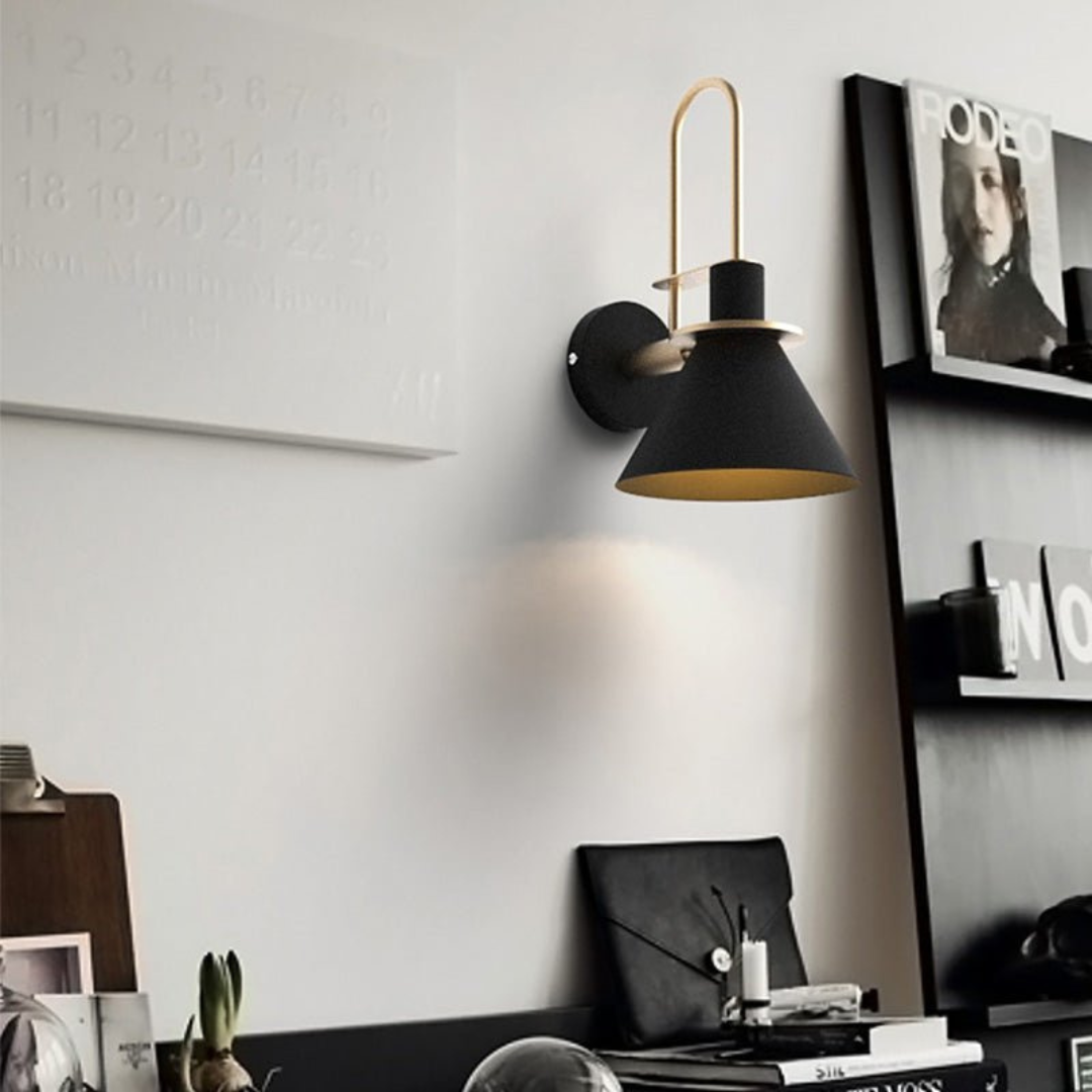 LED Wandleuchte Minimalistisch – Metall, Modernes Design für Wohnzimmer & Flur