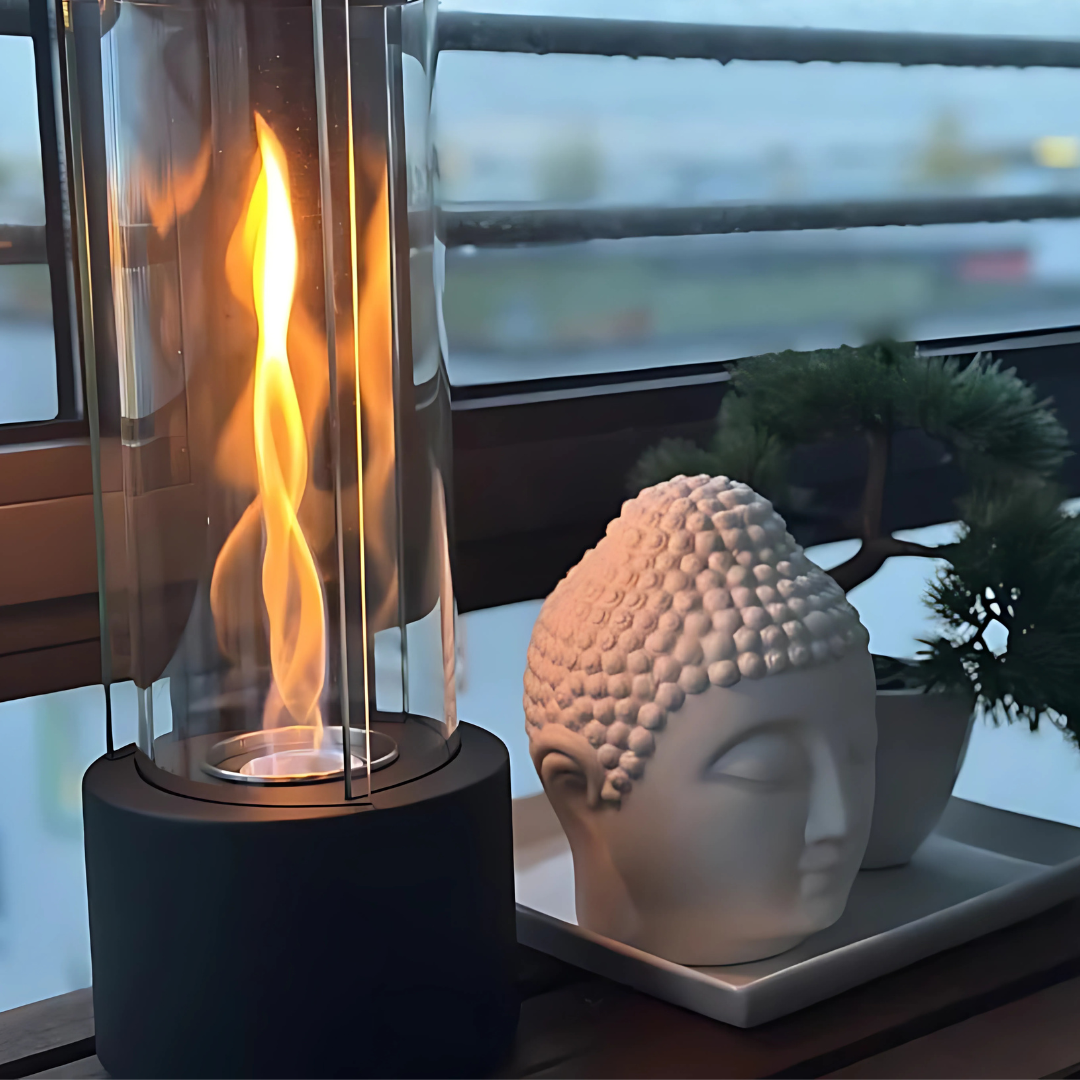 Öllampe Ewige Flamme – Glas, Tischdeko