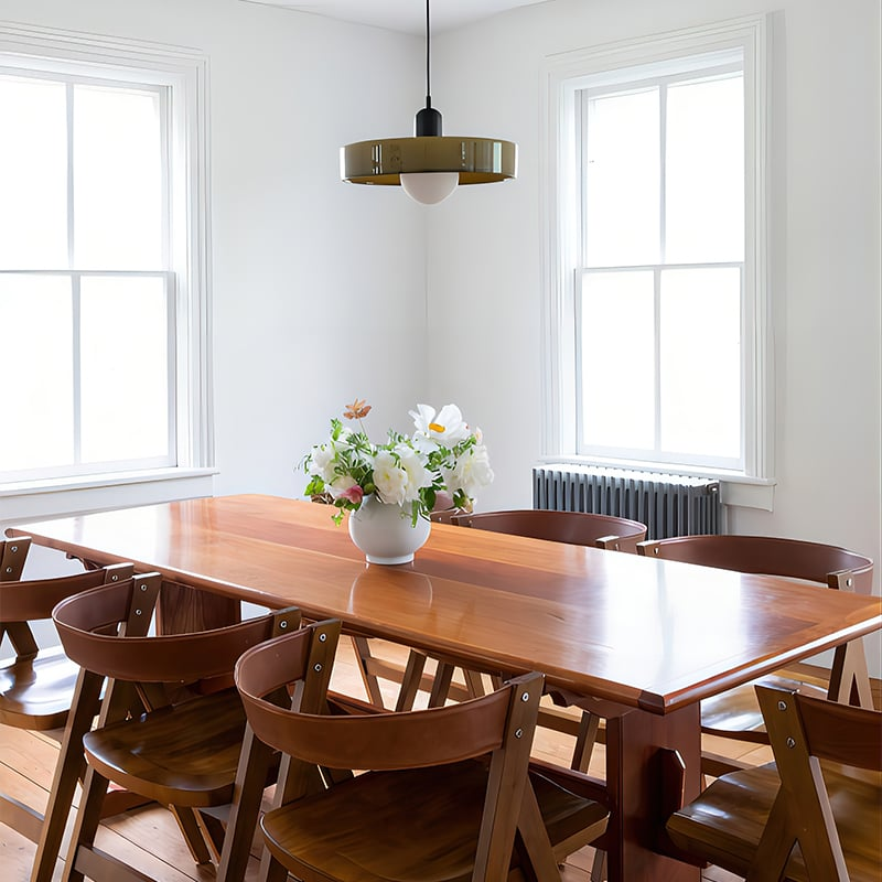 Moderne Schwarze Glas-Pendelleuchte – Höhenverstellbar für Ess- & Wohnzimmer