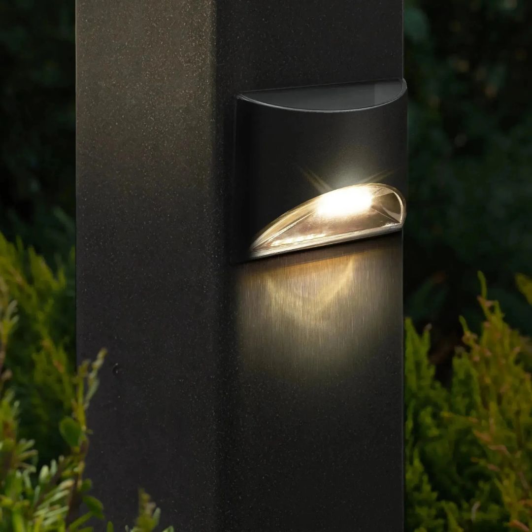 LED-Außenwandleuchte aus Edelstahl wasserdicht IP65 für Terrassen & Balkone