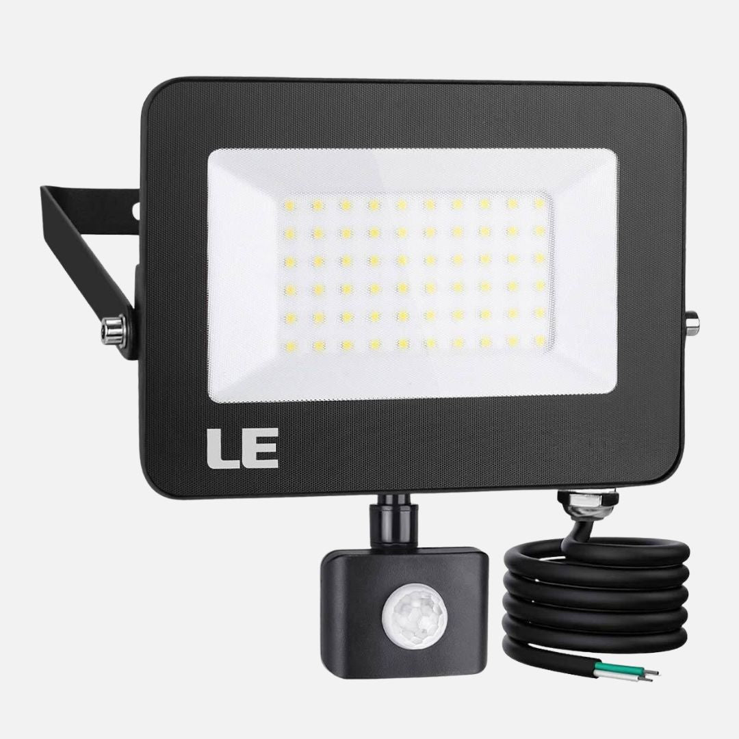 LED-Flutlicht mit Bewegungssensor 15W/30W/50W 5000K Wasserdicht für Außenbereich