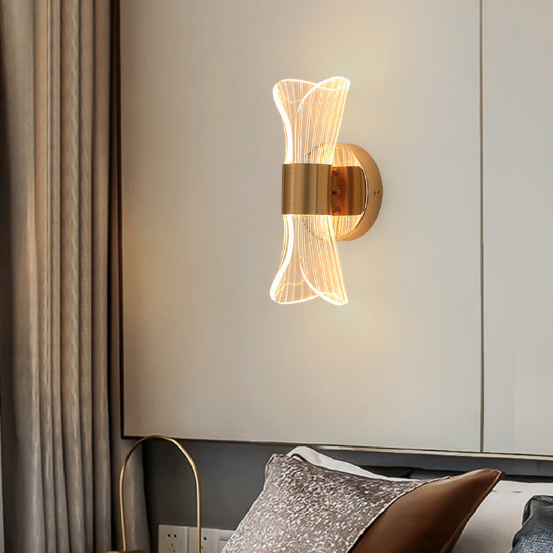 Transparente LED Wandleuchte 8W – Modernes Design für Innenräume