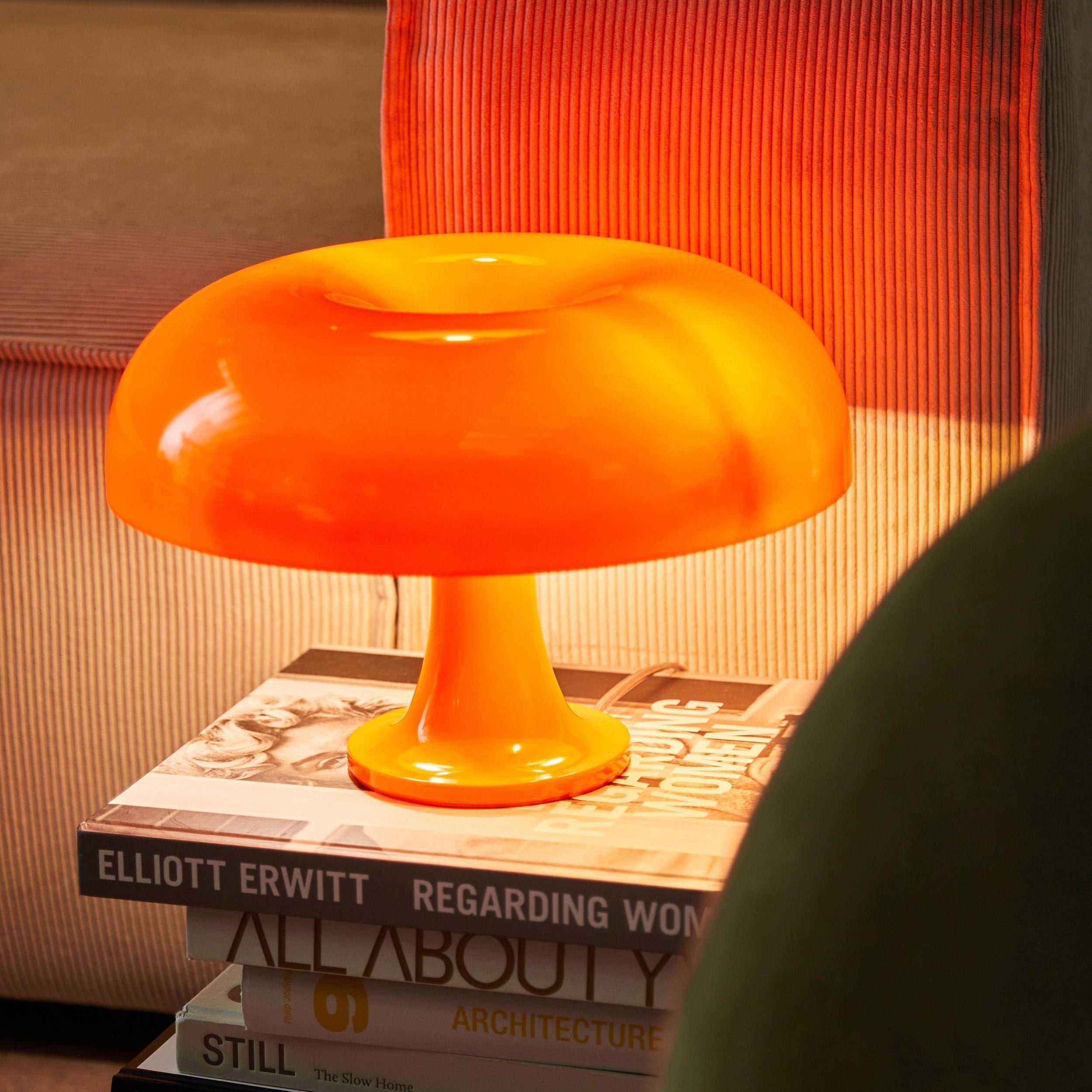 Pilzlampe Retro LED – Tischlampe im Vintage-Design für Wohnzimmer