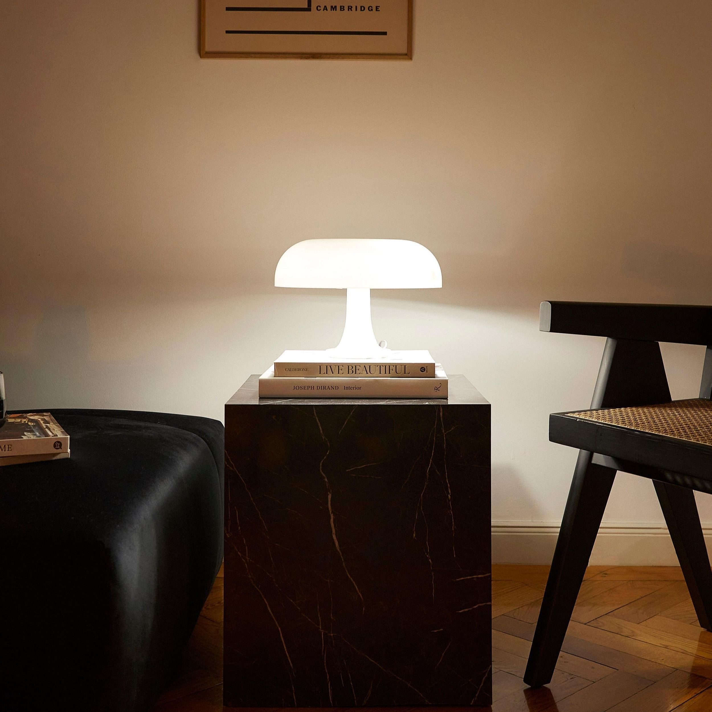 Pilzlampe Retro LED – Tischlampe im Vintage-Design für Wohnzimmer