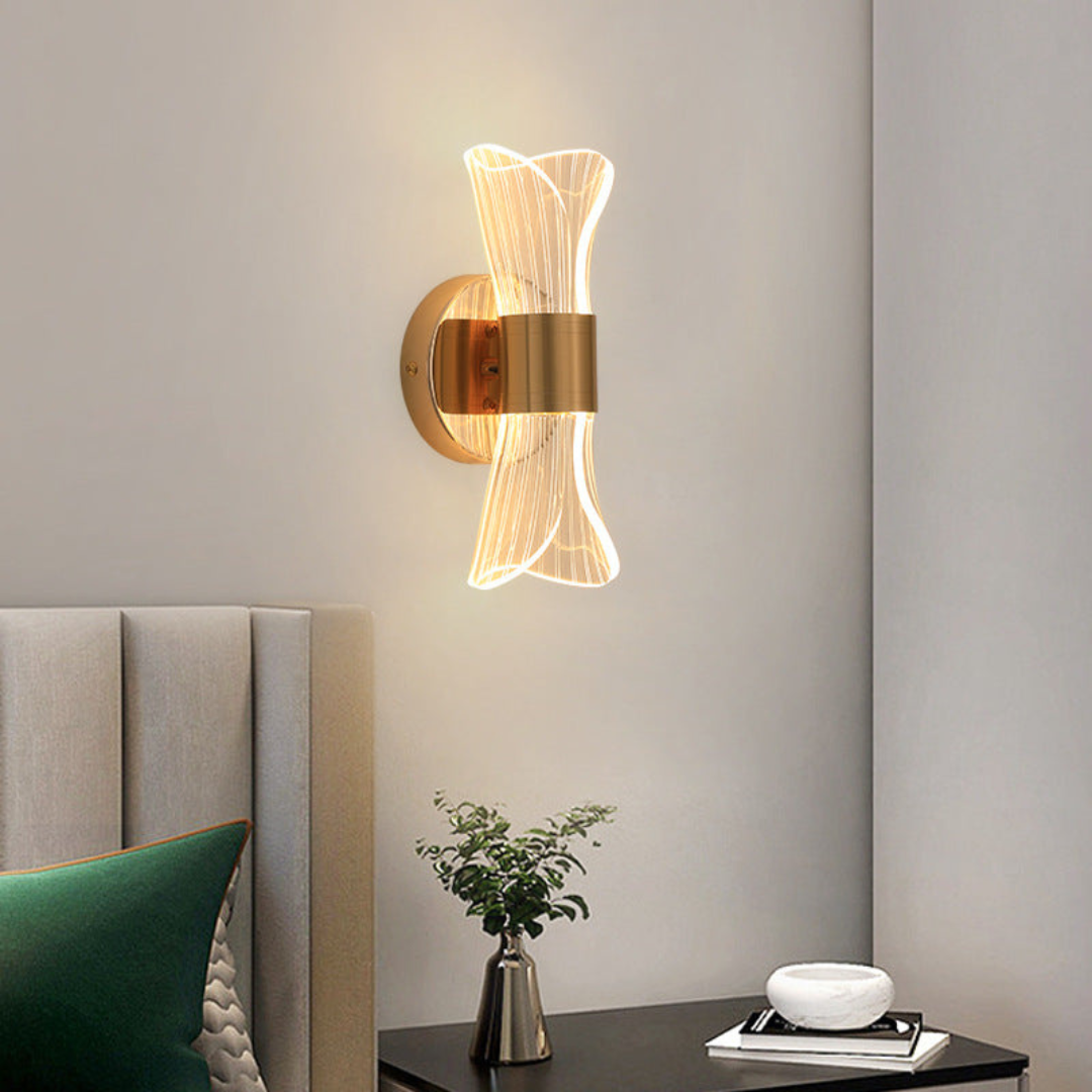 Transparente LED Wandleuchte 8W – Modernes Design für Innenräume