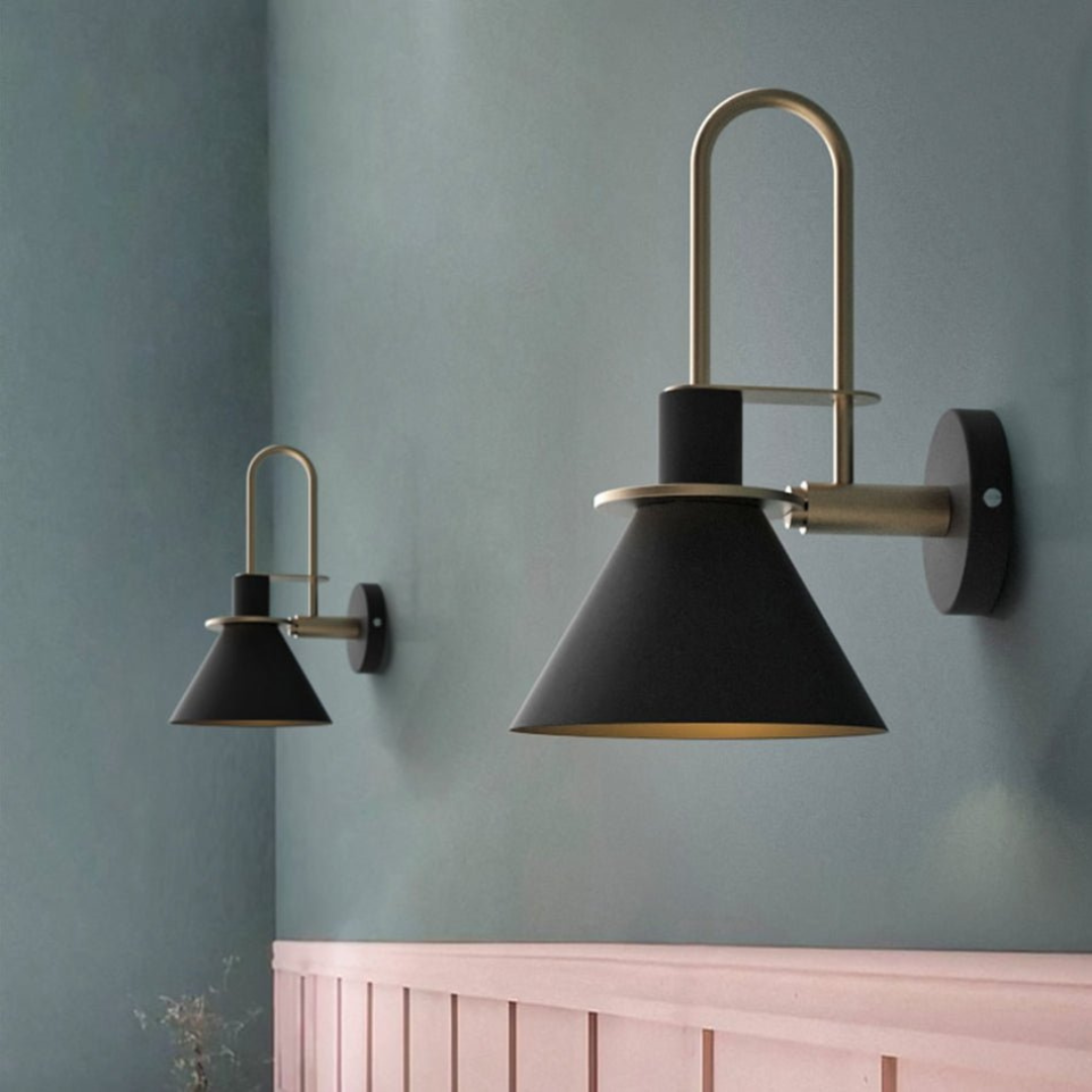 LED Wandleuchte Minimalistisch – Metall, Modernes Design für Wohnzimmer & Flur