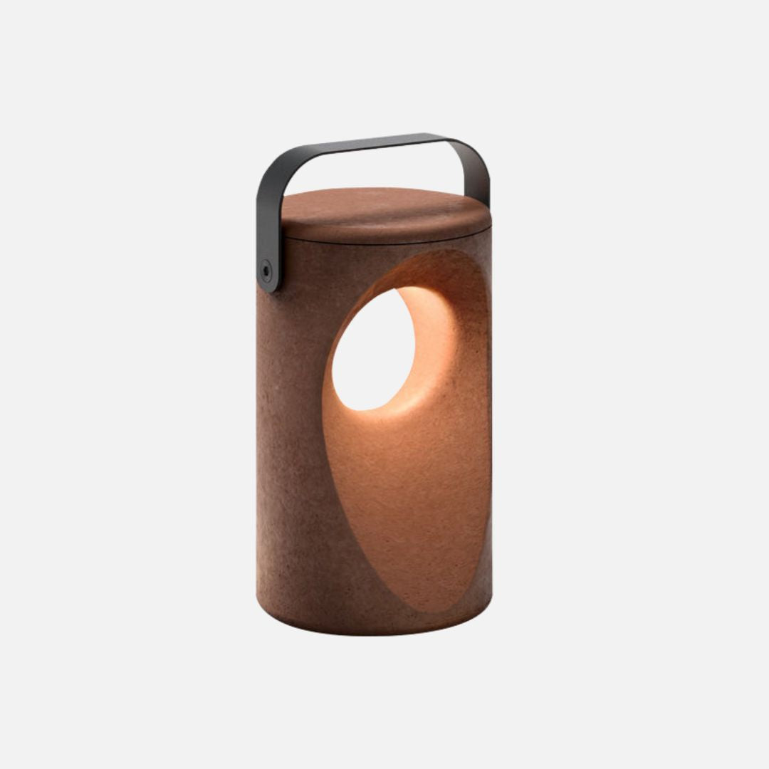 Solar-Gartenleuchte mit IP65 Wasserschutz – Braune Solar-Lampe für Outdoor-Beleuchtung
