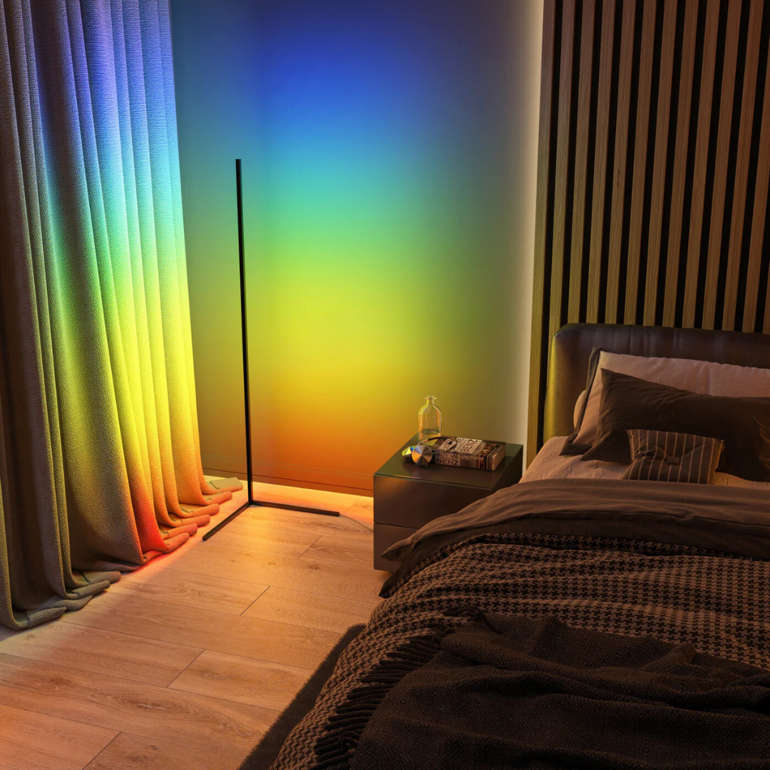 LED Stehlampe LumiPillar – Modern, Dimmbar für Wohnzimmer & Büro