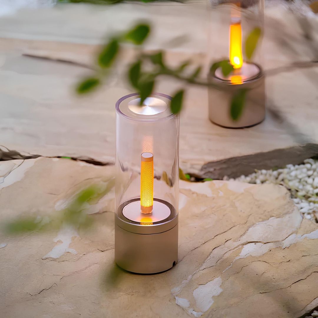 Kabellose Tischlampe Dimmbar – Zylinder-Design für Wohnzimmer & Schlafzimmer