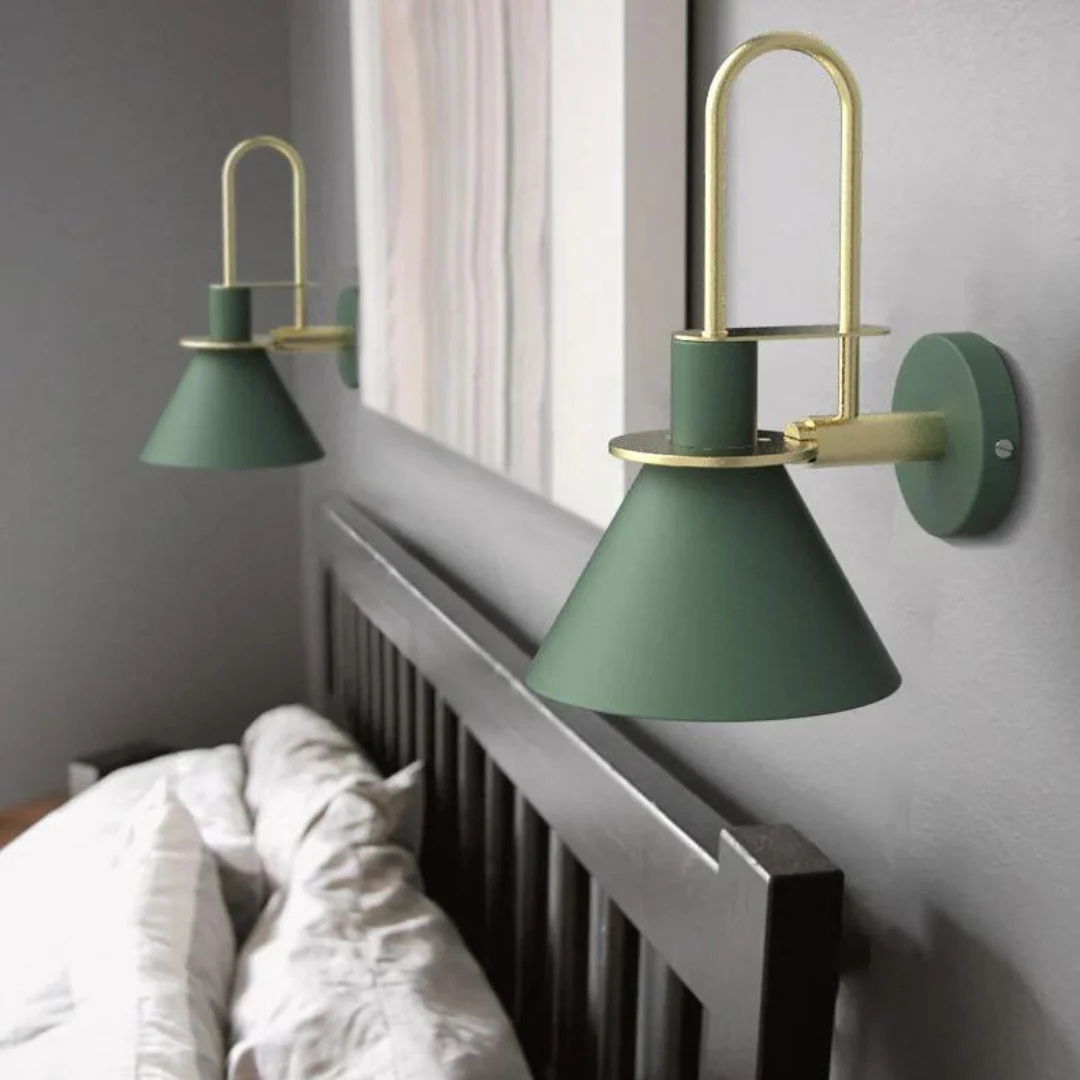 LED Wandleuchte Minimalistisch – Metall, Modernes Design für Wohnzimmer & Flur