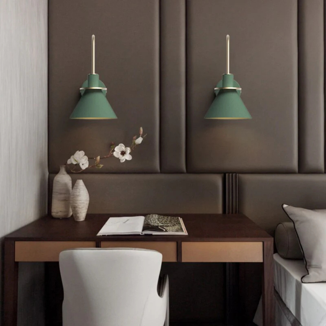 LED Wandleuchte Minimalistisch – Metall, Modernes Design für Wohnzimmer & Flur