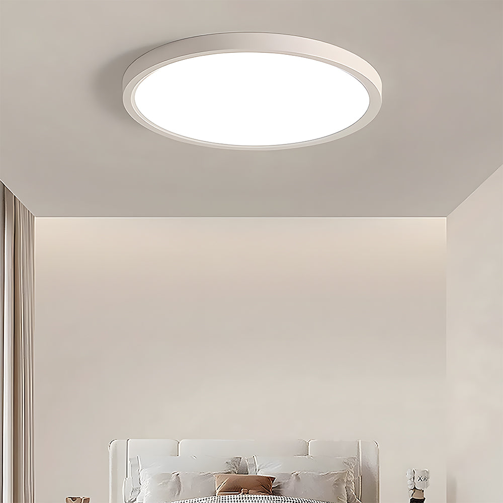 Runde LED Deckenleuchte aus Acryl – Minimalistisches Design für Wohnzimmer und Schlafzimmer-1