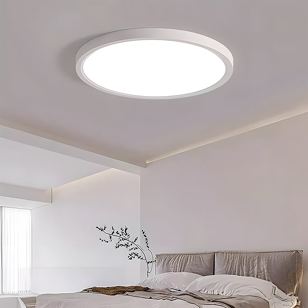 Runde LED Deckenleuchte aus Acryl – Minimalistisches Design für Wohnzimmer und Schlafzimmer-2