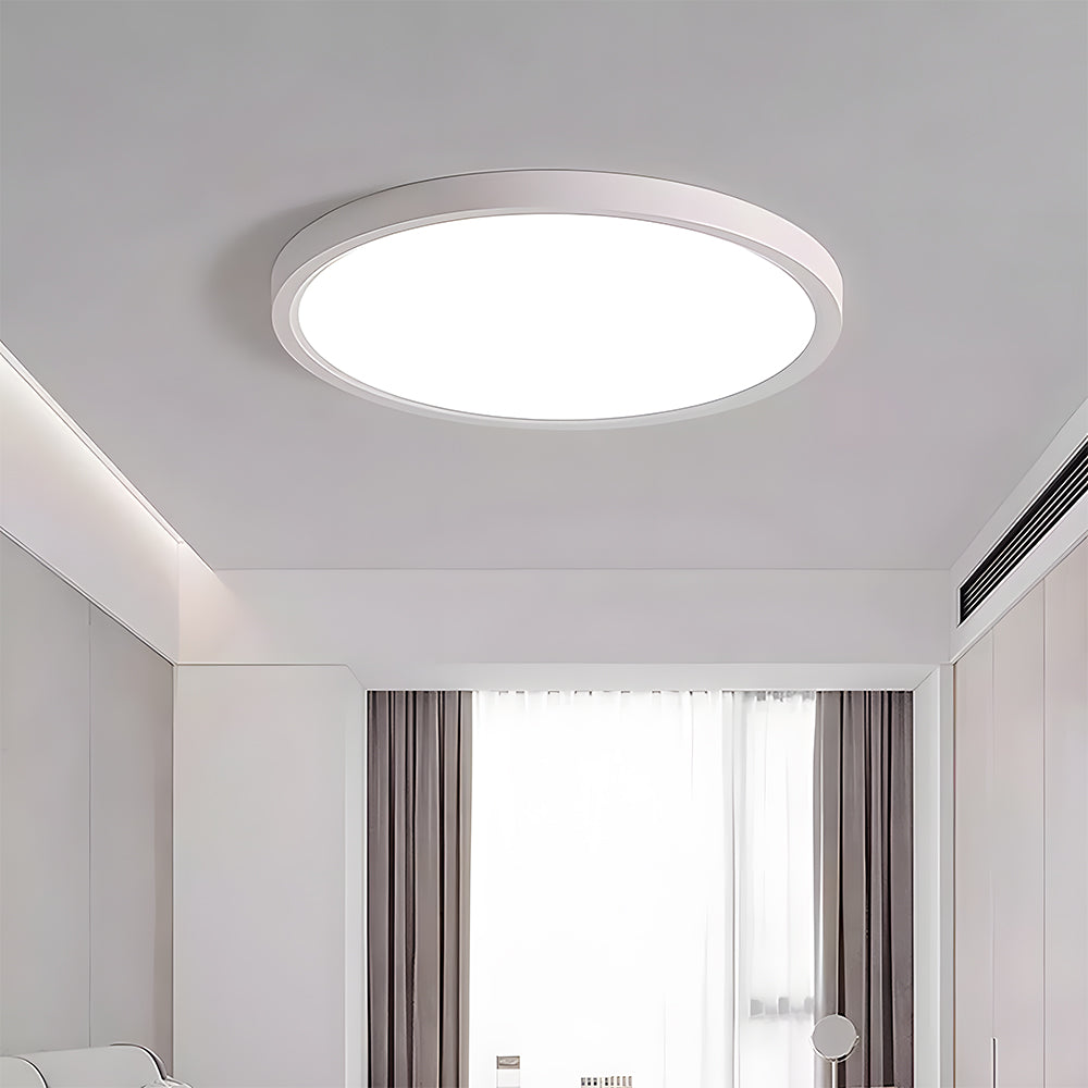 Runde LED Deckenleuchte aus Acryl – Minimalistisches Design für Wohnzimmer und Schlafzimmer-4