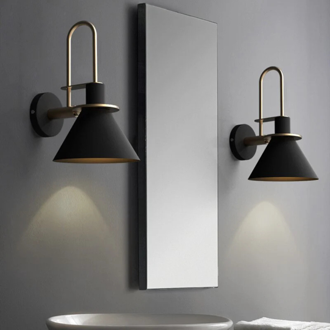 LED Wandleuchte Minimalistisch – Metall, Modernes Design für Wohnzimmer & Flur