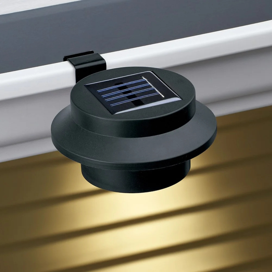 Solarbetriebene Außenleuchte Set – 2 Stück, IP44 Wetterfest für Garten