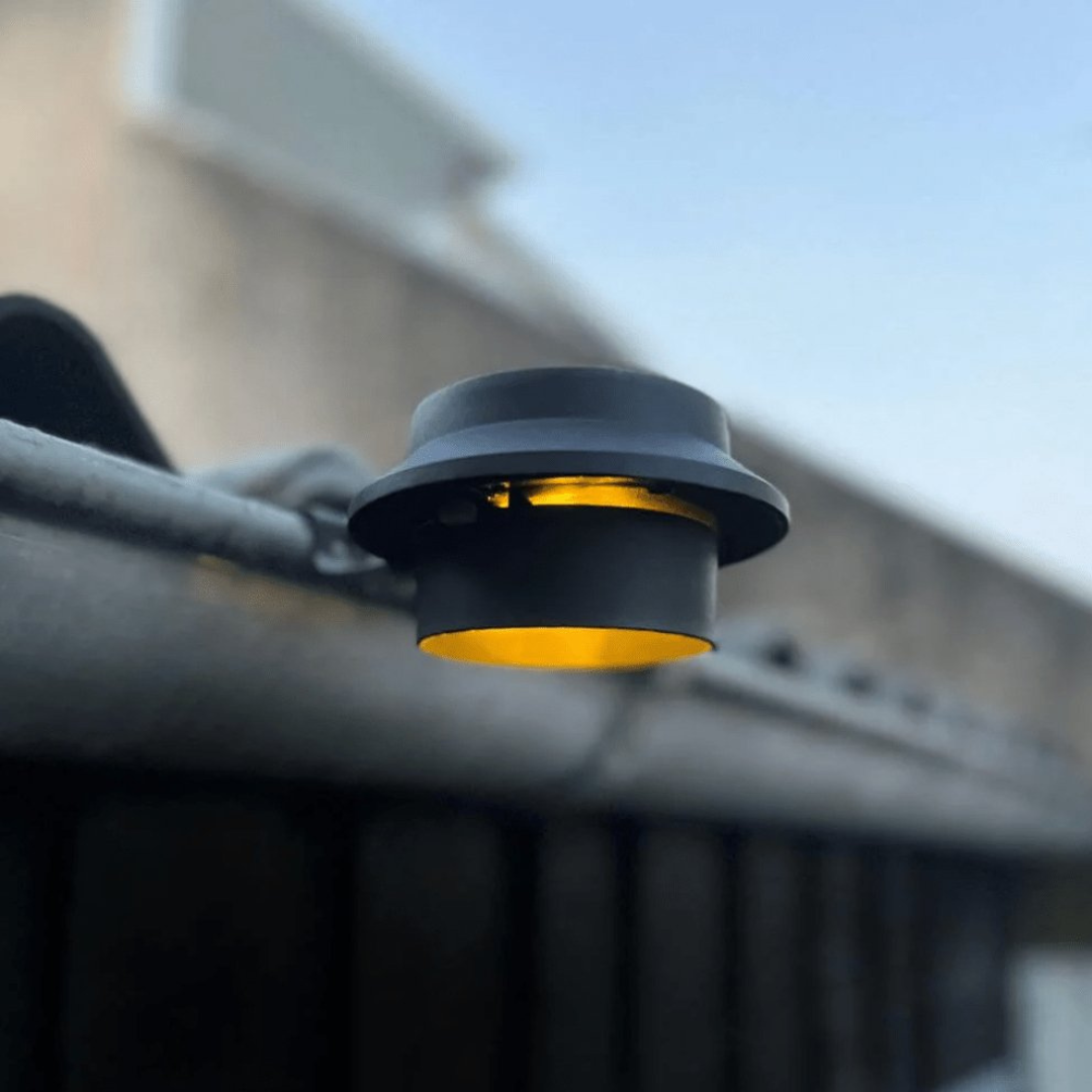 Solarbetriebene Außenleuchte Set – 2 Stück, IP44 Wetterfest für Garten