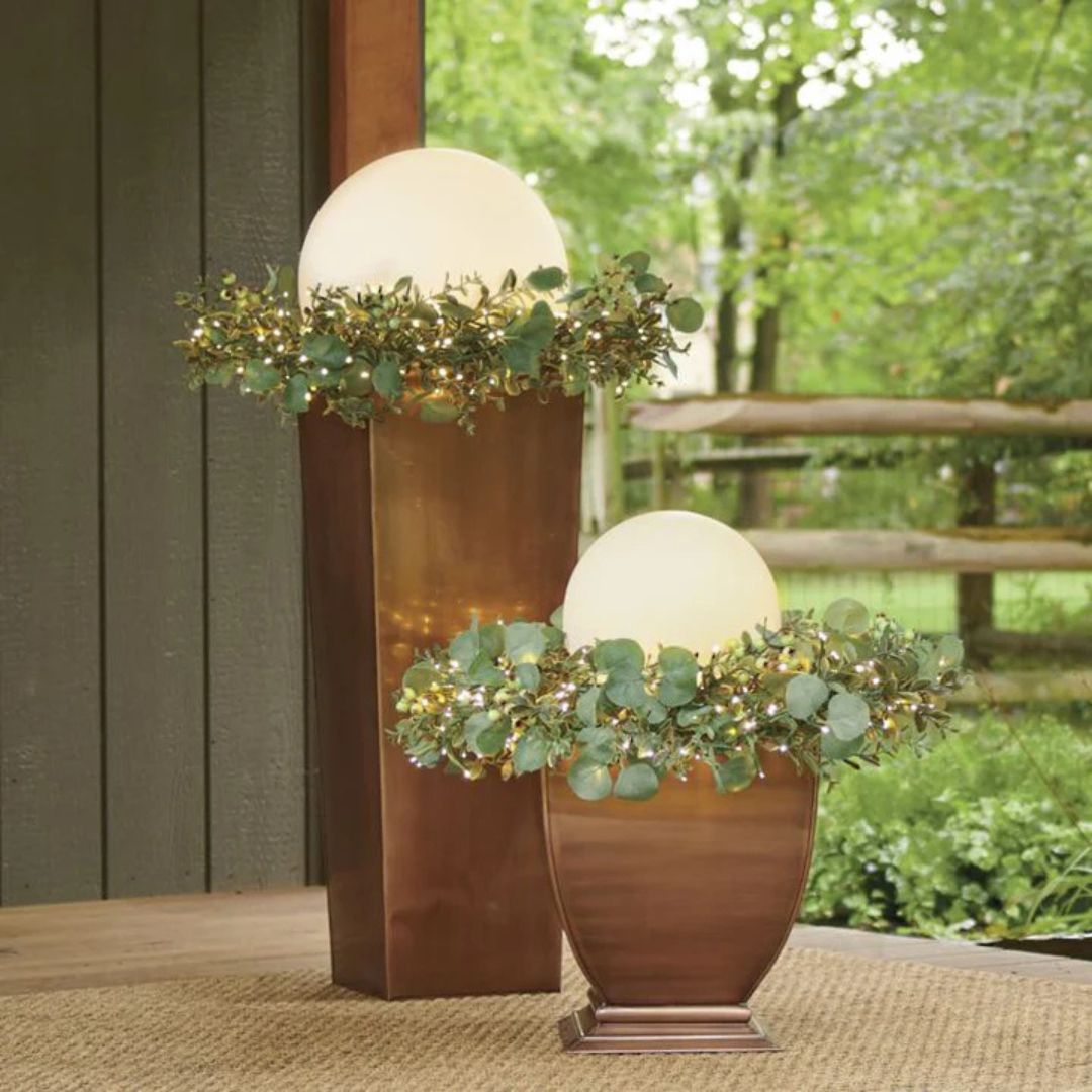 LED Gartenlampe Aurora – 16 Farben, Wetterfest für Terrasse, Balkon & Garten