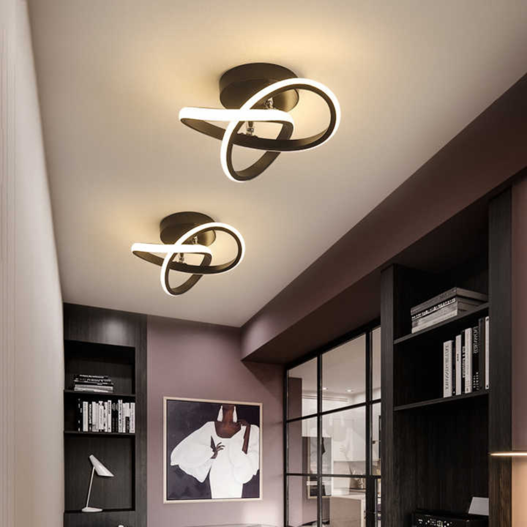 LED Deckenlampe – 3 Ringe, Dimmbar, Warmweiß