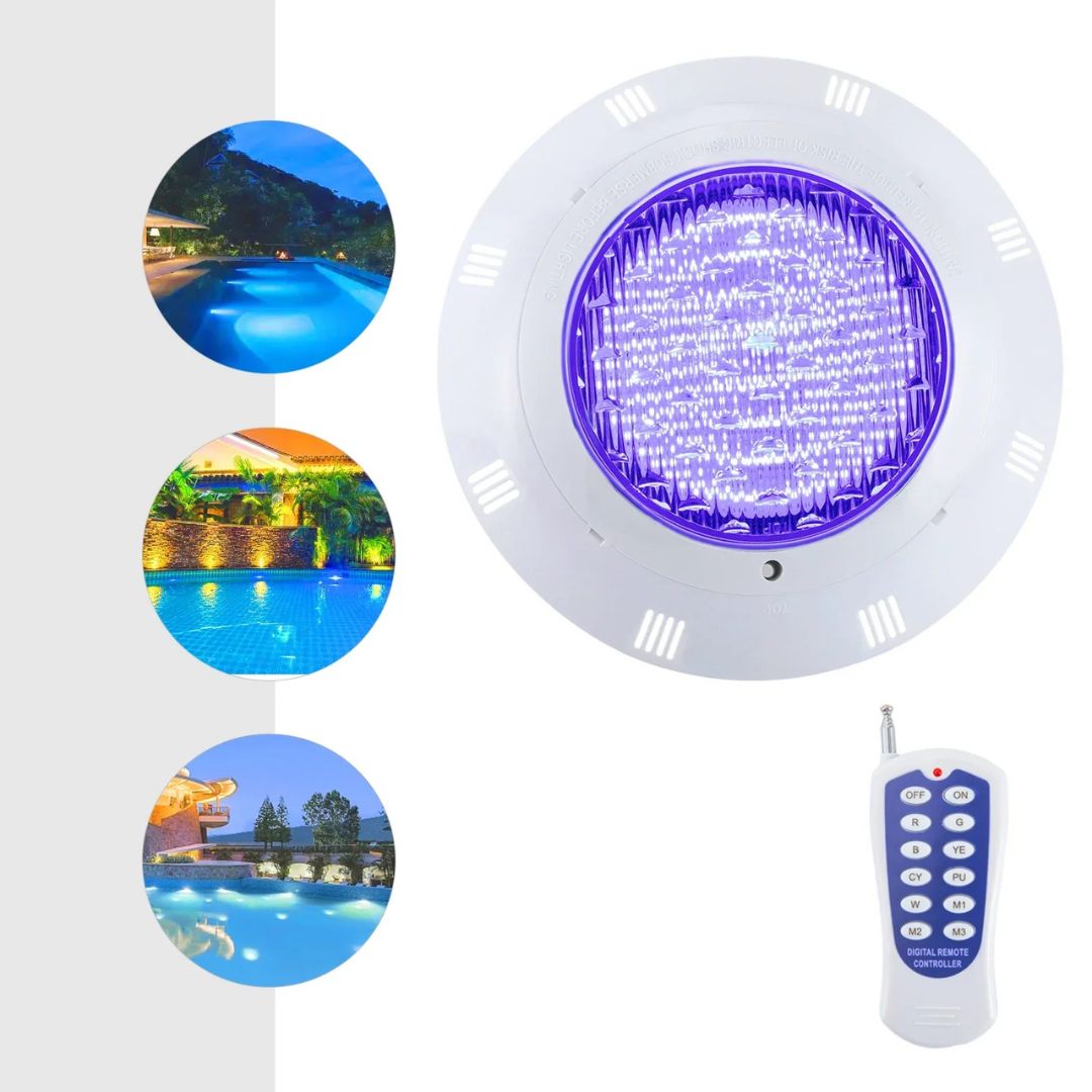 RGB LED Poollicht Wasserdicht 36W IP68 7 Farben 360 LEDs