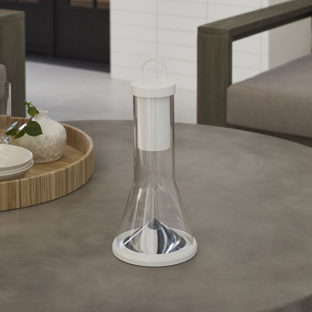 Wiederaufladbare Tischlampe – Minimalistische Kabellose Tischleuchte mit 14h Akku