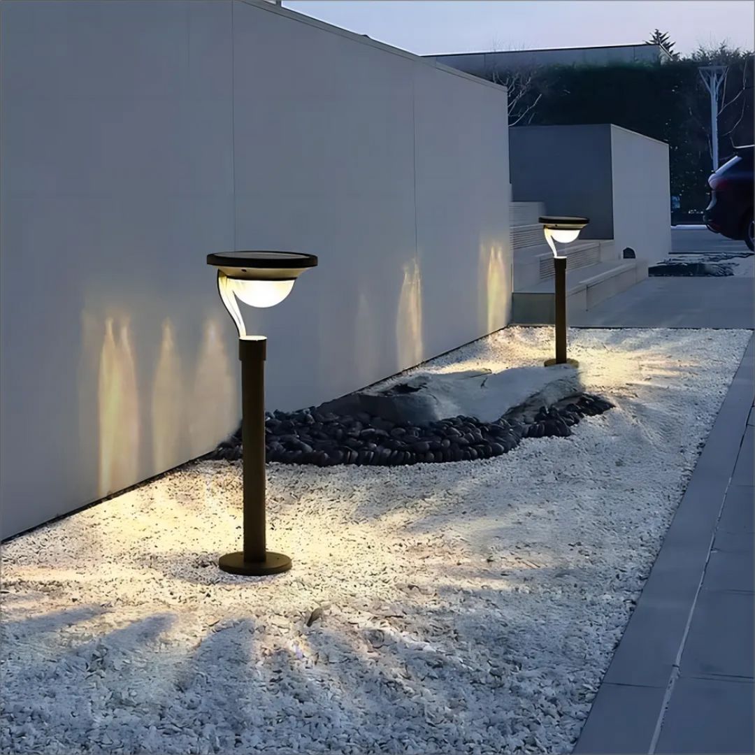 Hochwertige Solar Gartenleuchte IP65 Wetterfest mit Automatischer Beleuchtung