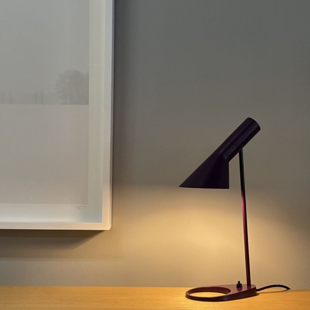 Schreibtischlampe Modern – Metall, E27, Schwarz/Weiß