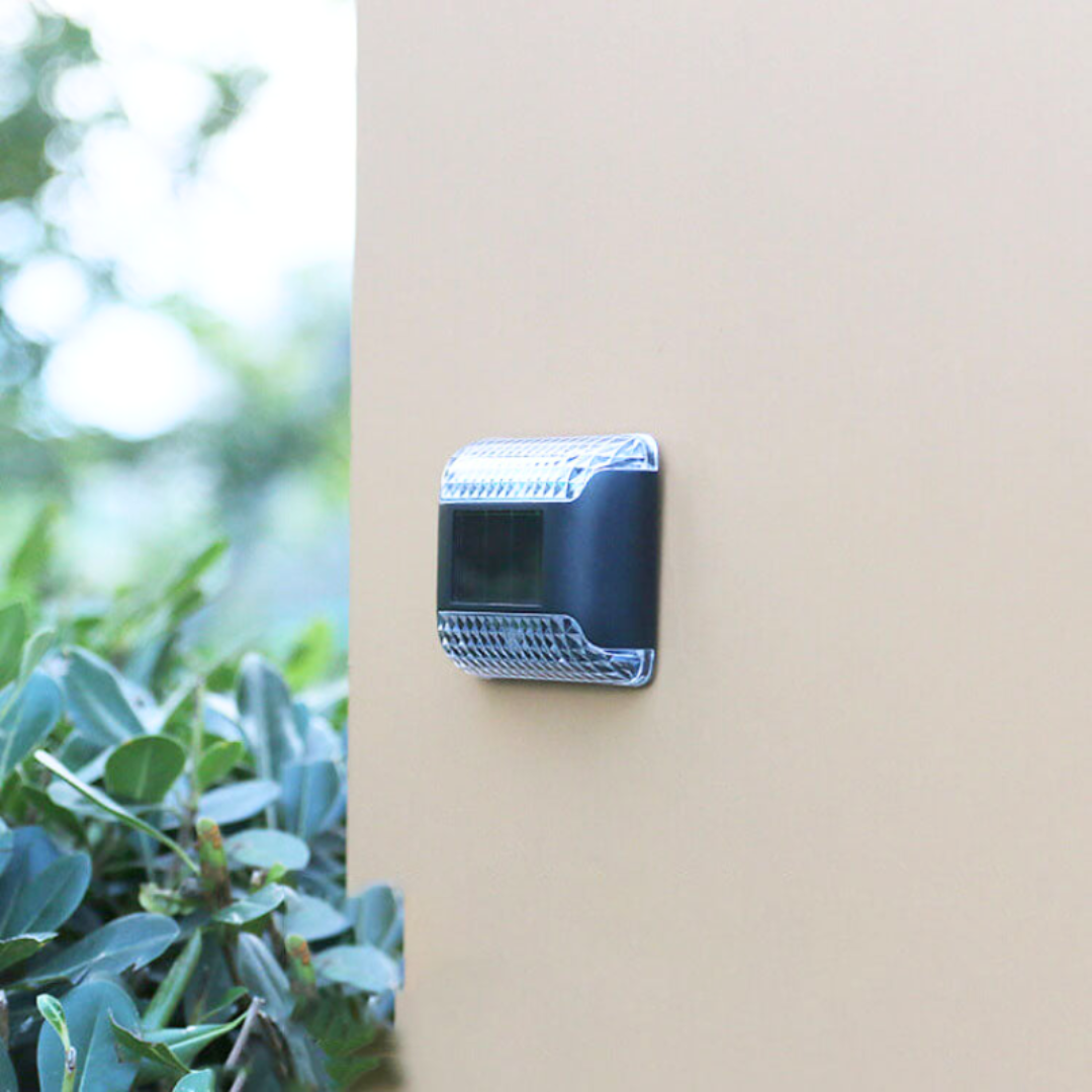 Solar Wandleuchte Außen – IP65 Wetterfest, Automatisch für Garten & Terrasse