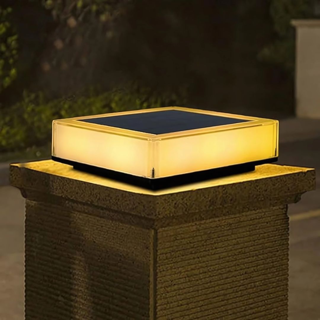 Moderne Solarleuchte IP65 Wasserdicht – LED Solarlampe für Gartenbeleuchtung