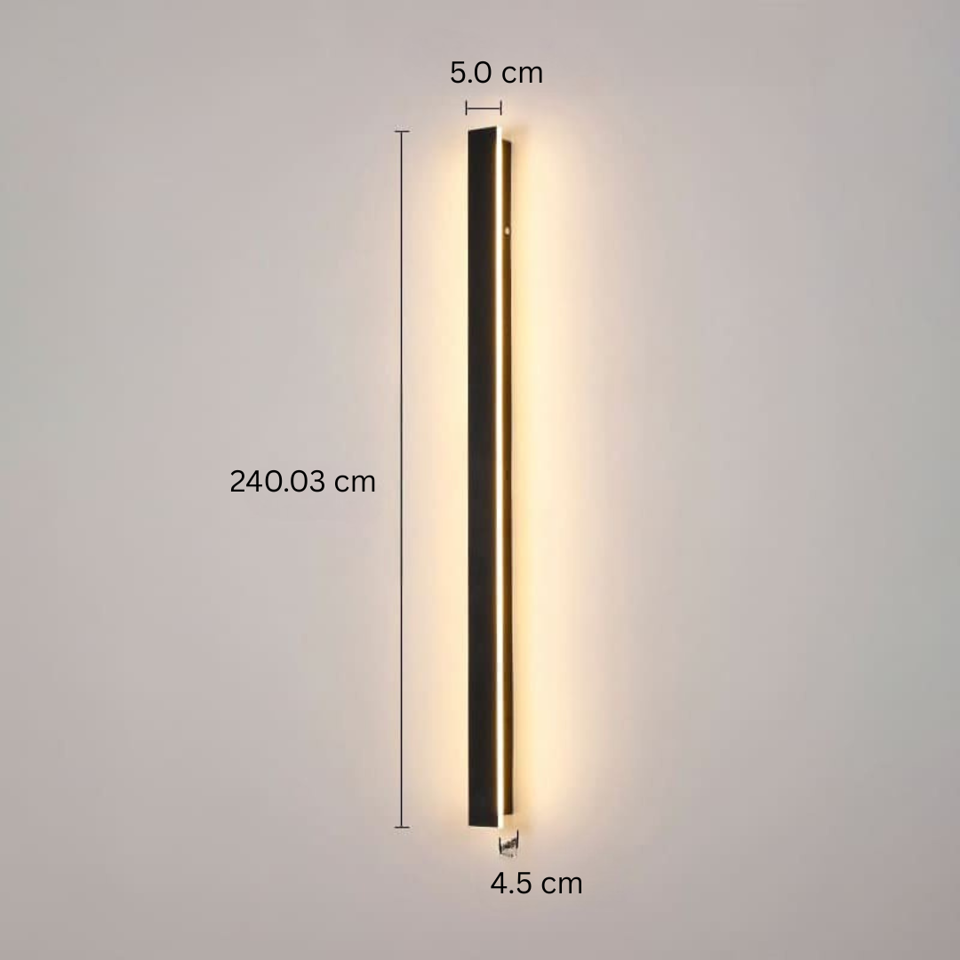 Dimmbar LED Stehlampe – Wetterfest, Warmweiß, Modern
