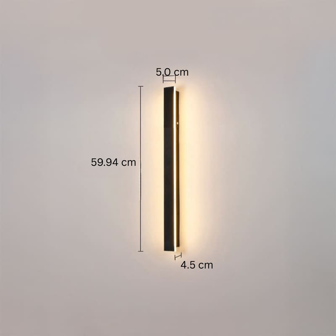 Dimmbar LED Stehlampe – Wetterfest, Warmweiß, Modern
