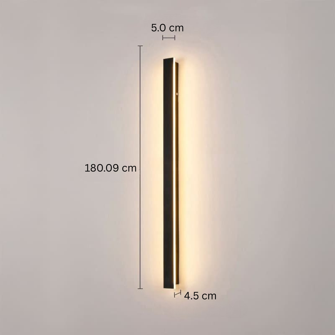 Dimmbar LED Stehlampe – Wetterfest, Warmweiß, Modern