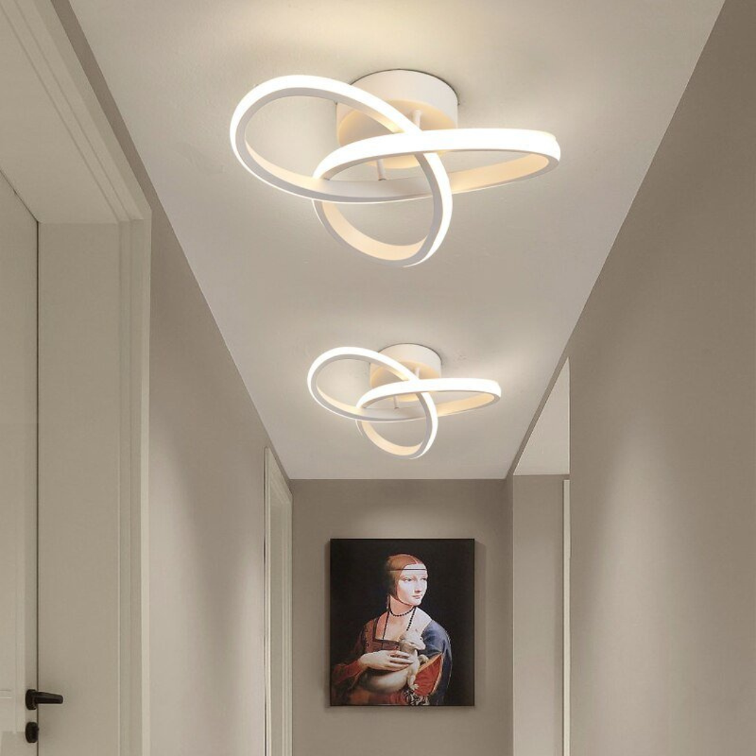LED Deckenlampe – 3 Ringe, Dimmbar, Warmweiß