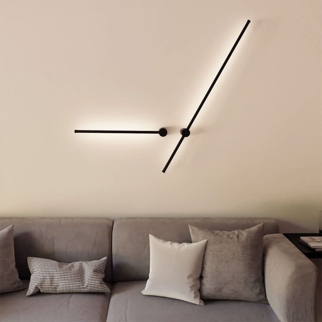 LED Wandleuchte Slim Dimmbar – 60/120 cm, Speicherfunktion, Minimalistisches Design