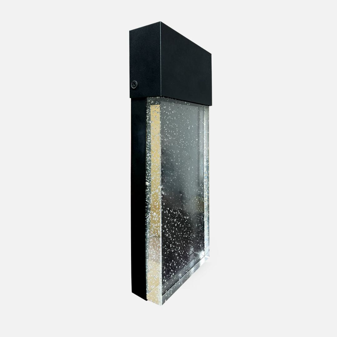 LED Wandlampe mit Bubble-Glas und CCT-Auswahl – Vertikales Design