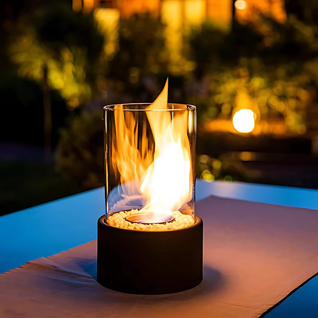 Öllampe Ewige Flamme – Glas, Tischdeko