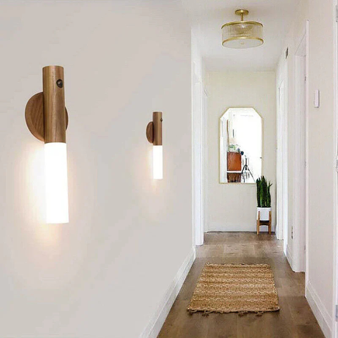 Wiederaufladbare LED Wandleuchte mit Bewegungssensor – 8 Stunden Akkulaufzeit