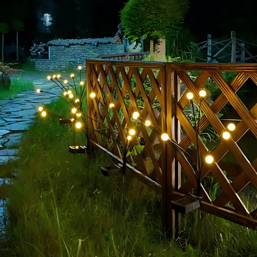 Solar Gartenleuchten Warmweiß – Kabellos, Automatisch, Wetterfest für Außenbereich
