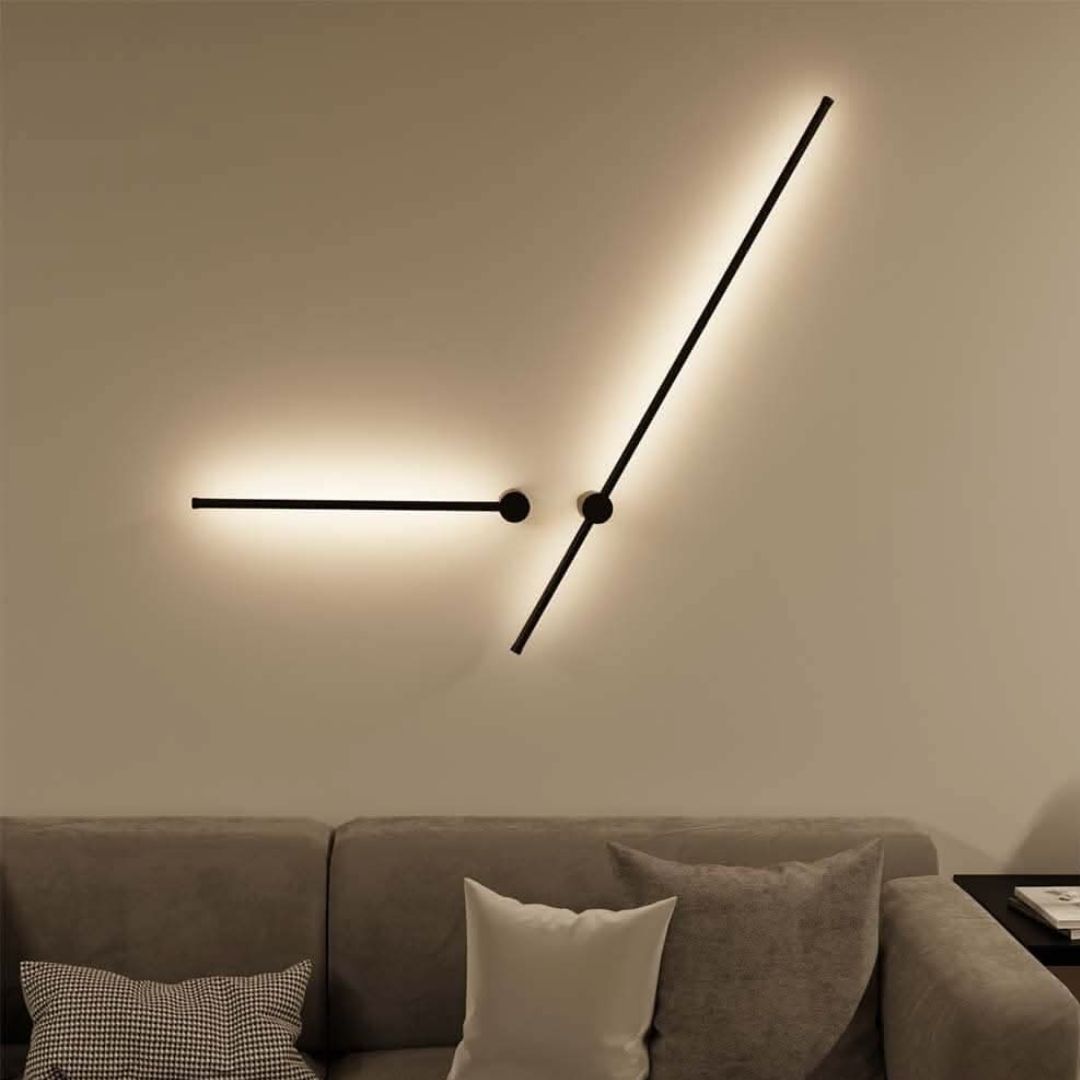 LED Wandleuchte Slim Dimmbar – 60/120 cm, Speicherfunktion, Minimalistisches Design
