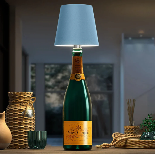 LED Flaschenlampe Kreativ – LumiCork Wiederaufladbar für Dekoration