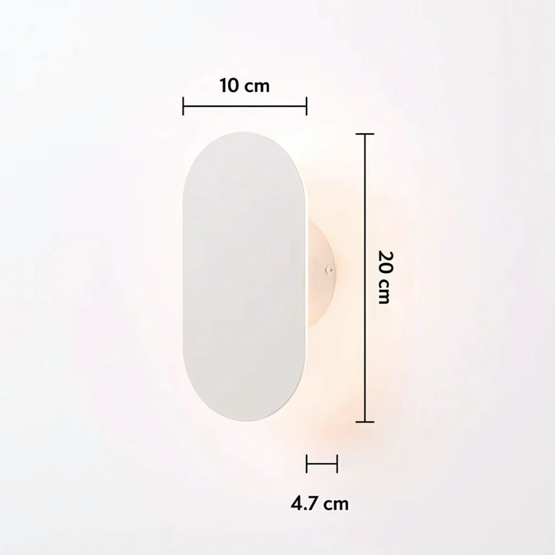 Wandleuchte Außen IP44 Wasserdicht – Dimmbar, LED, 3 Farben