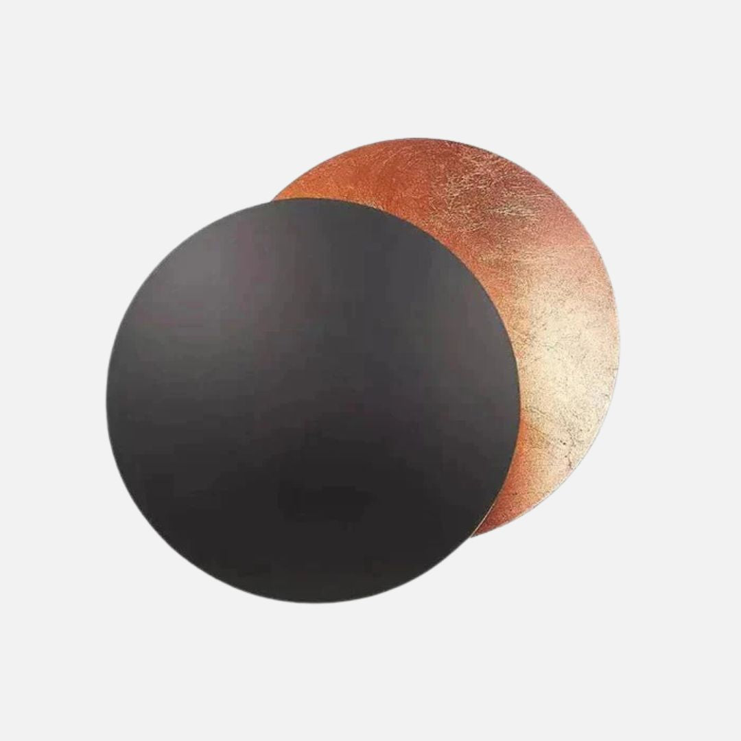 Goldene Eclipse LED-Wandleuchte – Moderne Drehbare Wandlampe