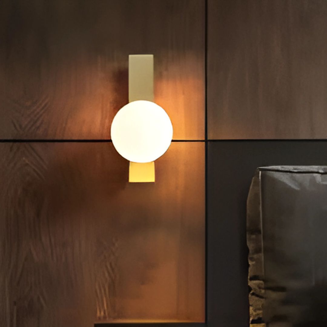 Moderne Wandleuchte aus Bronze 12x26cm – Stilvolle Wandlampe für Innenräume