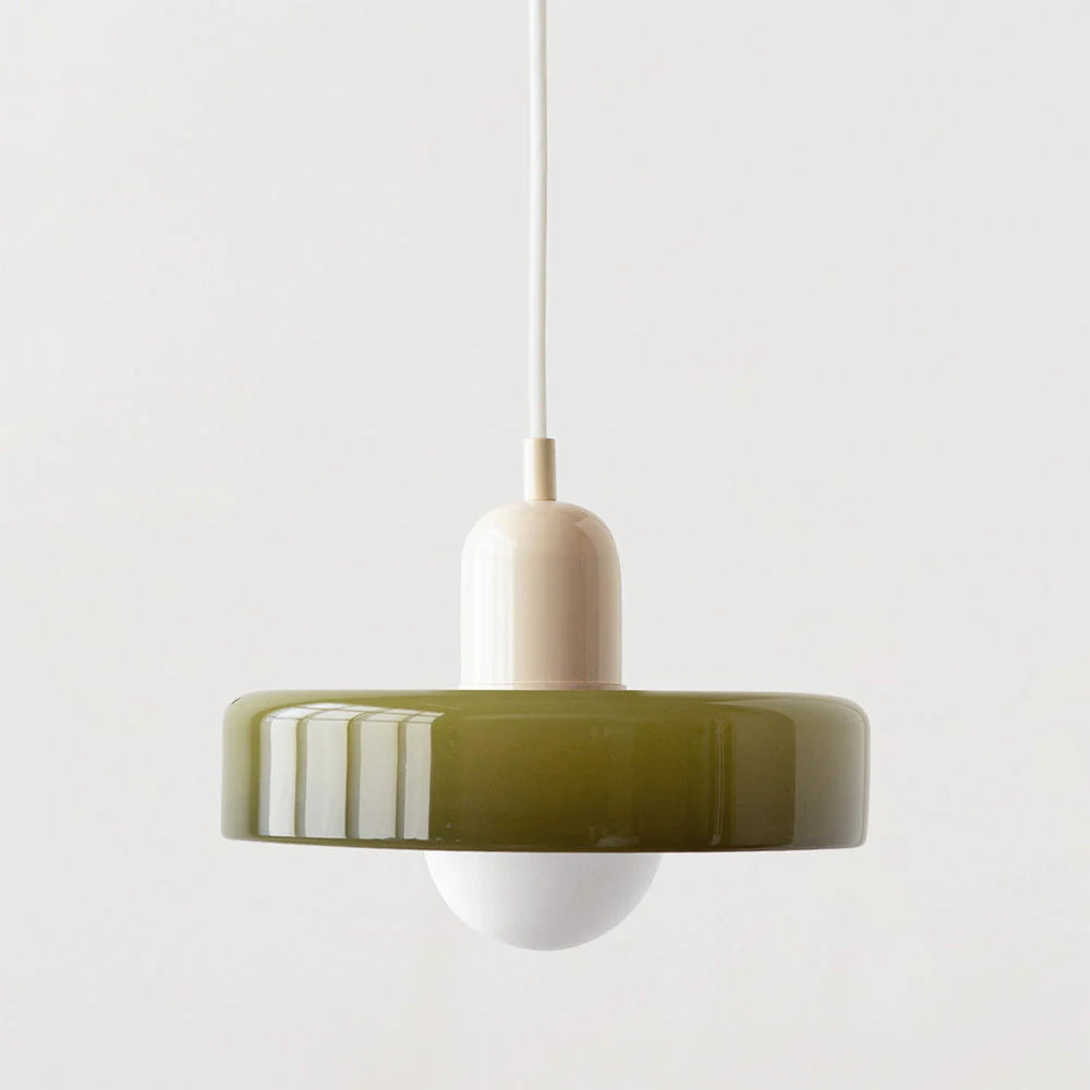 Variant image for Moderner Bauhaus LED Anhänger mit Gefrostetem Glas – 35 cm, Höhenverstellbar-33