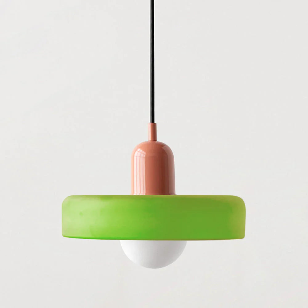 Variant image for Moderner Bauhaus LED Anhänger mit Gefrostetem Glas – 35 cm, Höhenverstellbar-23