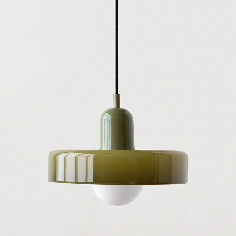 Variant image for Moderner Bauhaus LED Anhänger mit Gefrostetem Glas – 35 cm, Höhenverstellbar-9